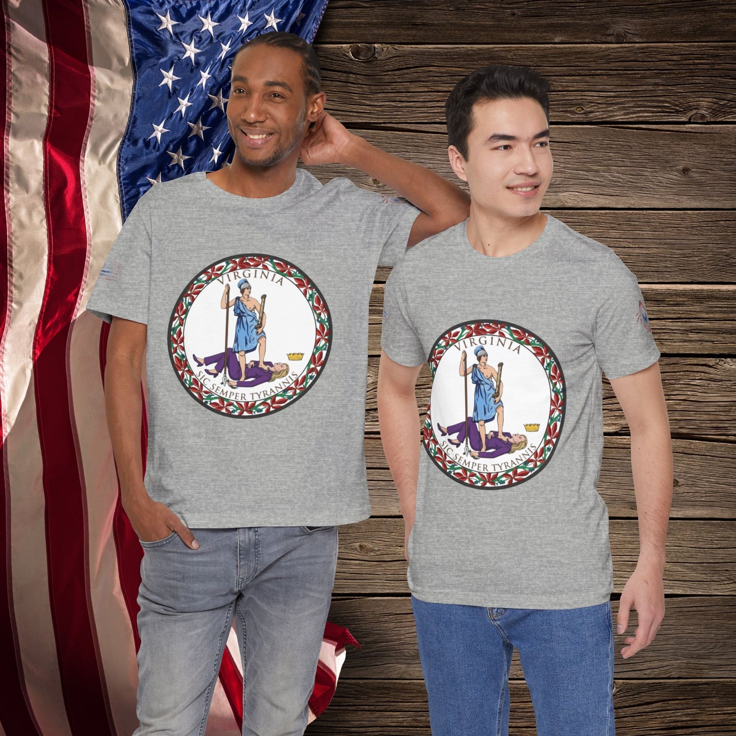 Virginia Tyrant State Seal - T-Shirt