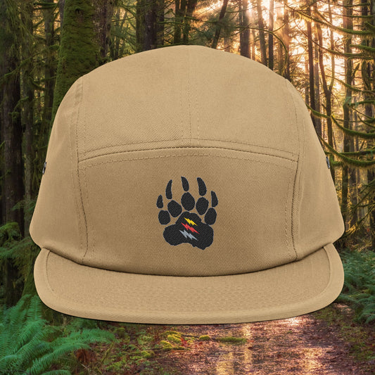 Pineland Bear Claw - Embroidered 5 Panel Cap
