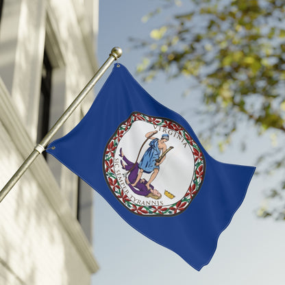 Virginia Tyrant State Seal - Double-Sided Flag