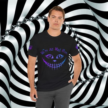 We're All Mad Here (Purple/Blue) - T-Shirt