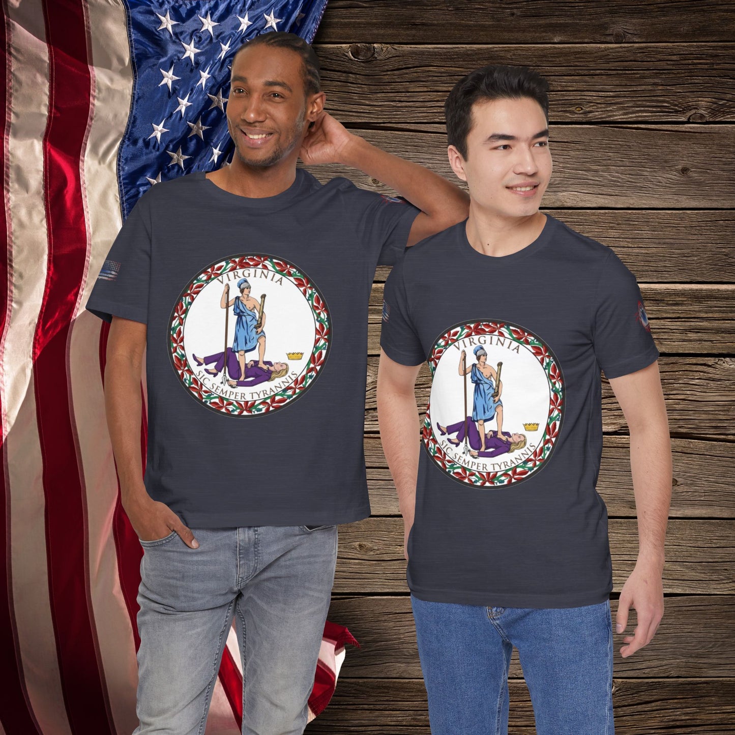 Virginia Tyrant State Seal - T-Shirt