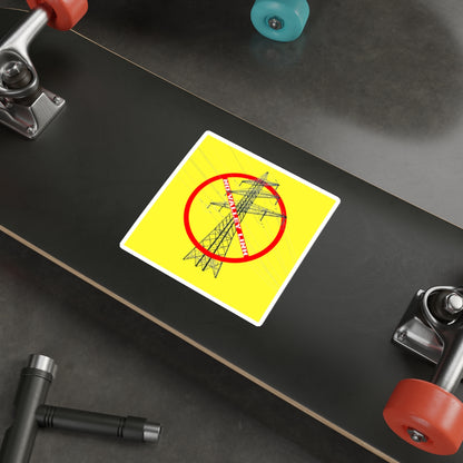 No Valley Link - Die-Cut Sticker