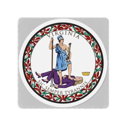Virginia Tyrant State Seal - Die-Cut Magnet