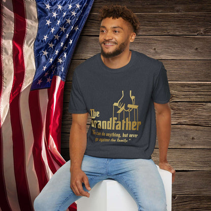"The Grandfather" Quote - Softstyle T-Shirt for Grandpa