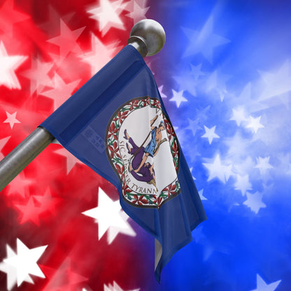 Virginia Tyrant State Seal - Flag