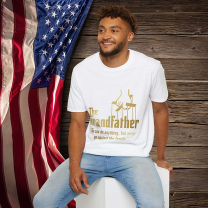 "The Grandfather" Quote - Softstyle T-Shirt for Grandpa