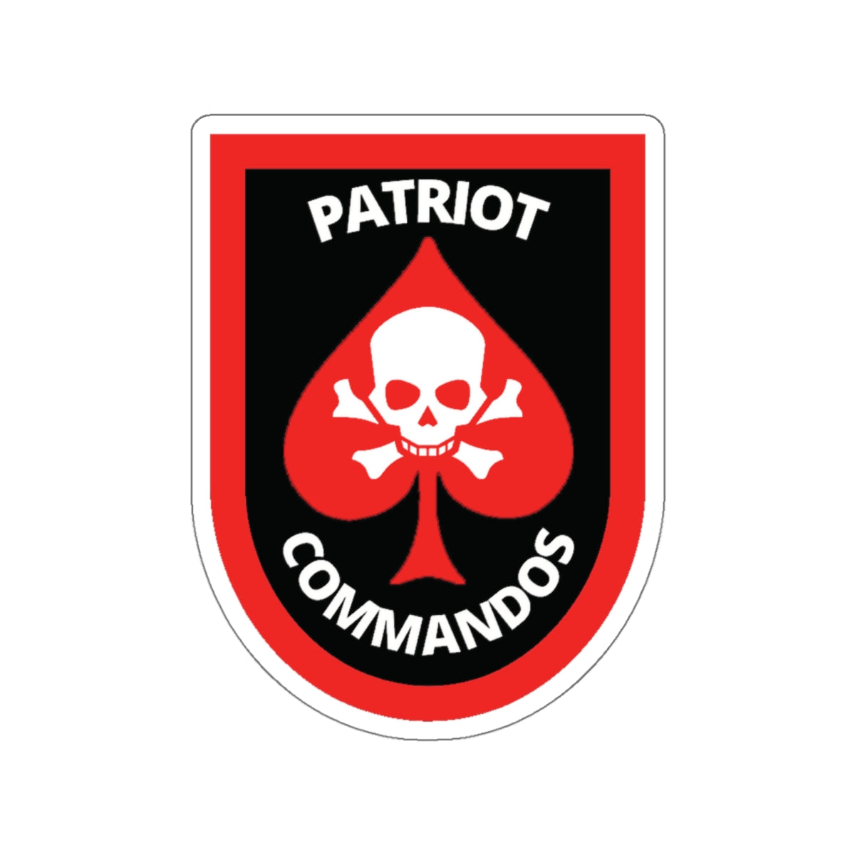 Patriot Commando - Die-Cut Sticker
