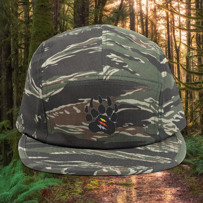 Pineland Bear Claw - Embroidered 5 Panel Cap