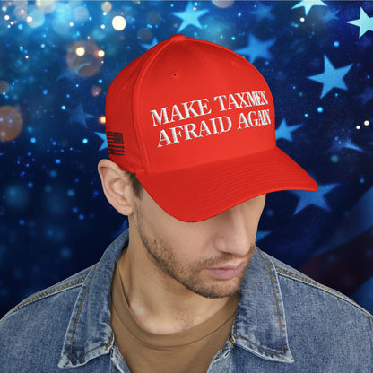 "Make Taxmen Afraid Again" - Bold Embroidered Structured Hat