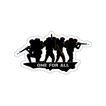 One For All - Die-Cut Sticker