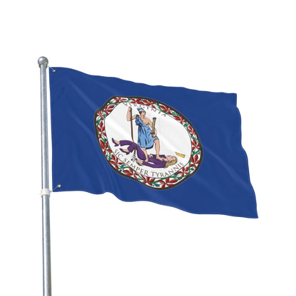 Virginia Tyrant State Seal - Double-Sided Flag