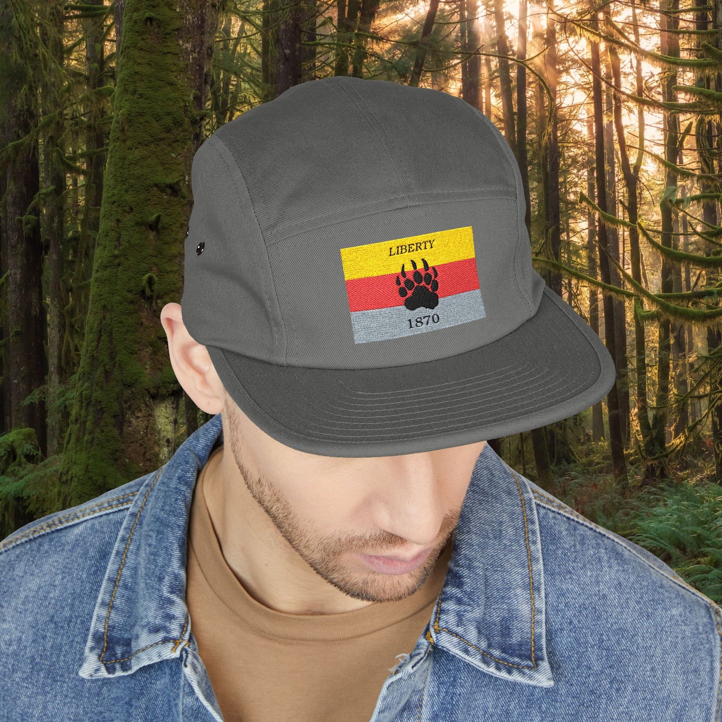 Liberty Flag  - 5 Panel Cap