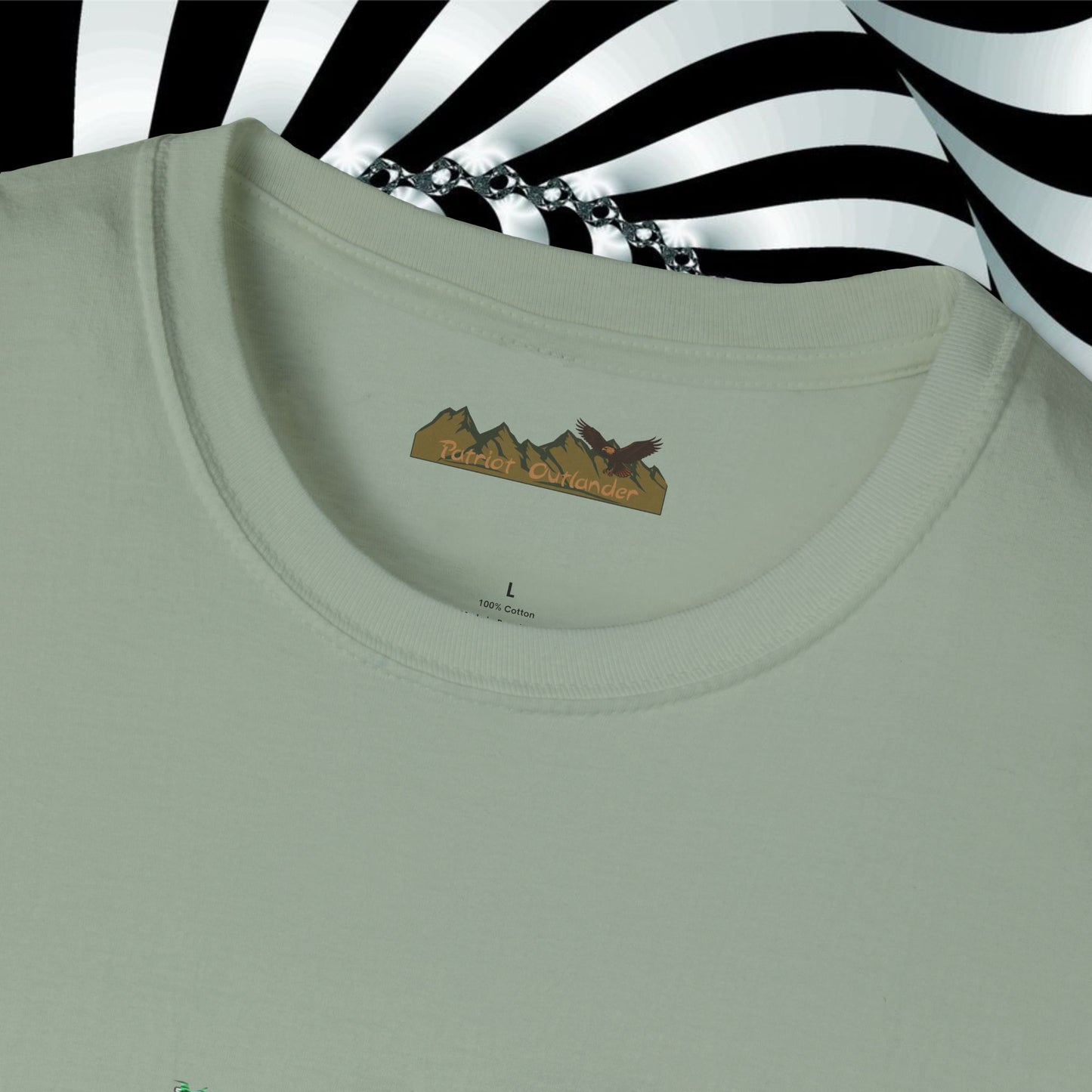 We're All Mad Here (Green) Unisex Softstyle T-Shirt - Whimsical Graphic Tee for Fans of Fantasy and Fun