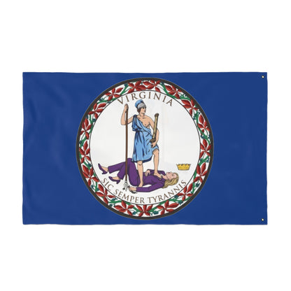 Virginia Tyrant State Seal - Double-Sided Flag