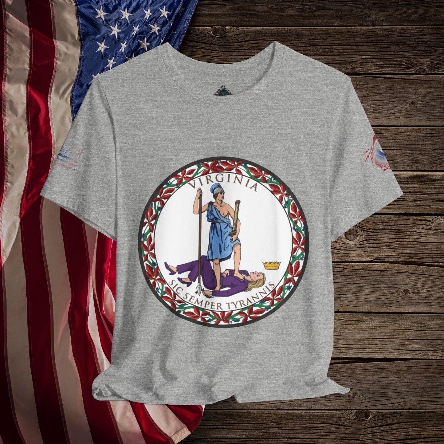 Virginia Tyrant State Seal - T-Shirt