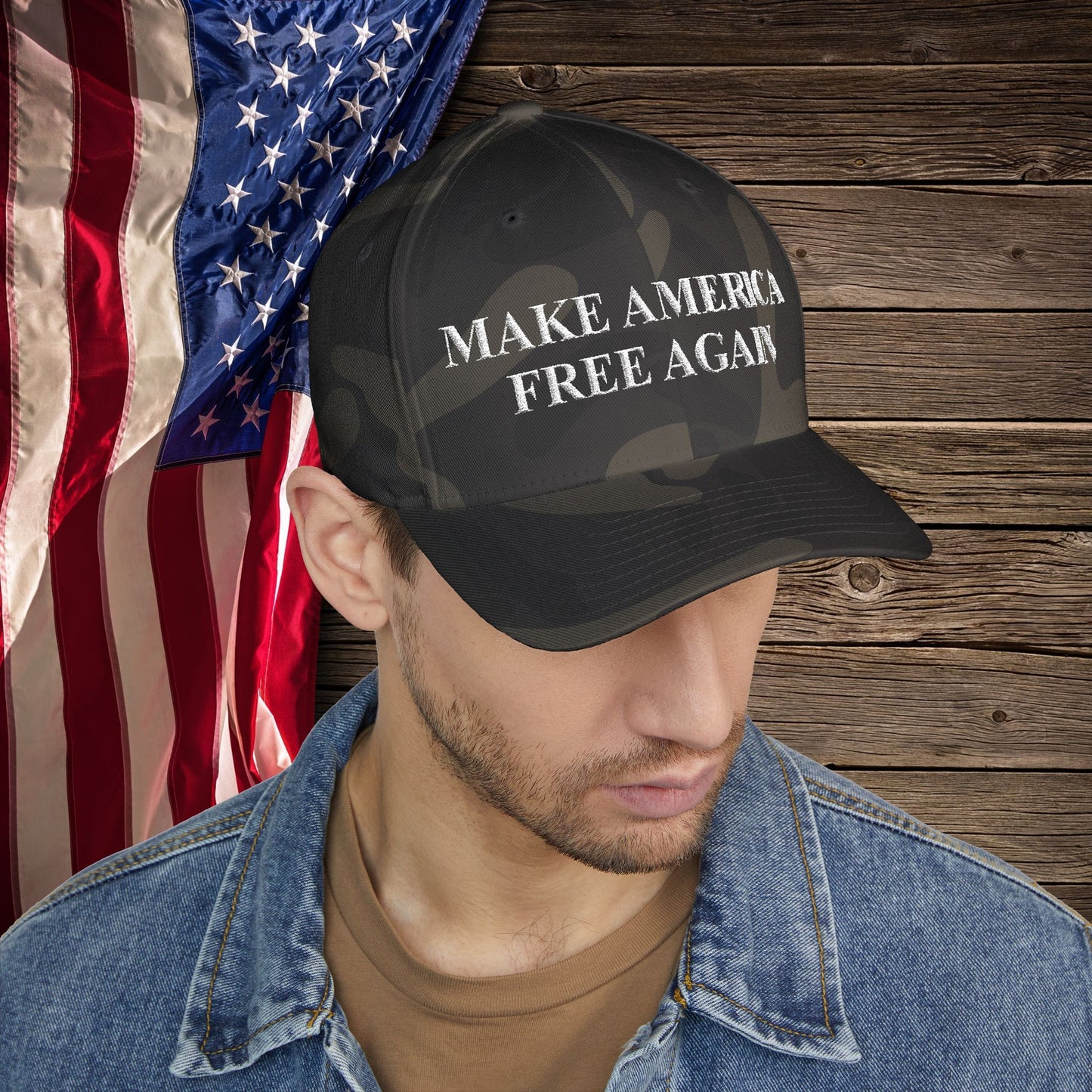 Make America Free Again (MAFA) - Structured Hat