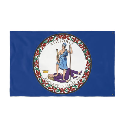 Virginia Tyrant State Seal - Double-Sided Flag