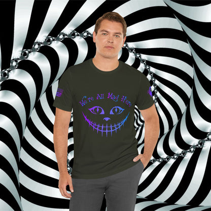 We're All Mad Here (Purple/Blue) - T-Shirt