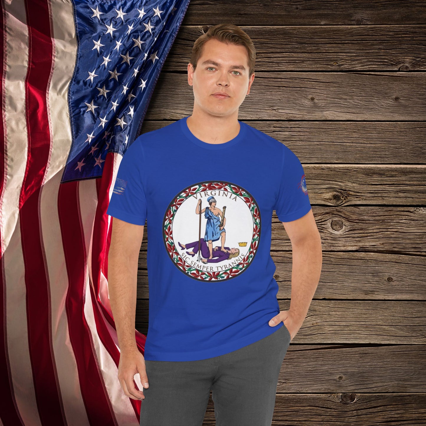 Virginia Tyrant State Seal - T-Shirt