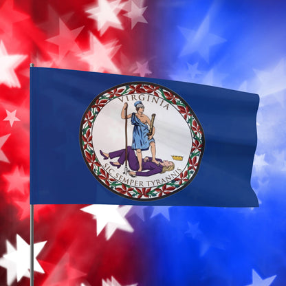 Virginia Tyrant State Seal - Flag