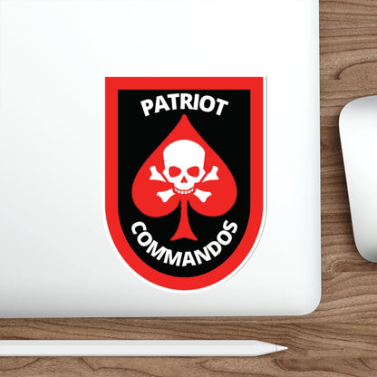 Patriot Commando - Die-Cut Sticker