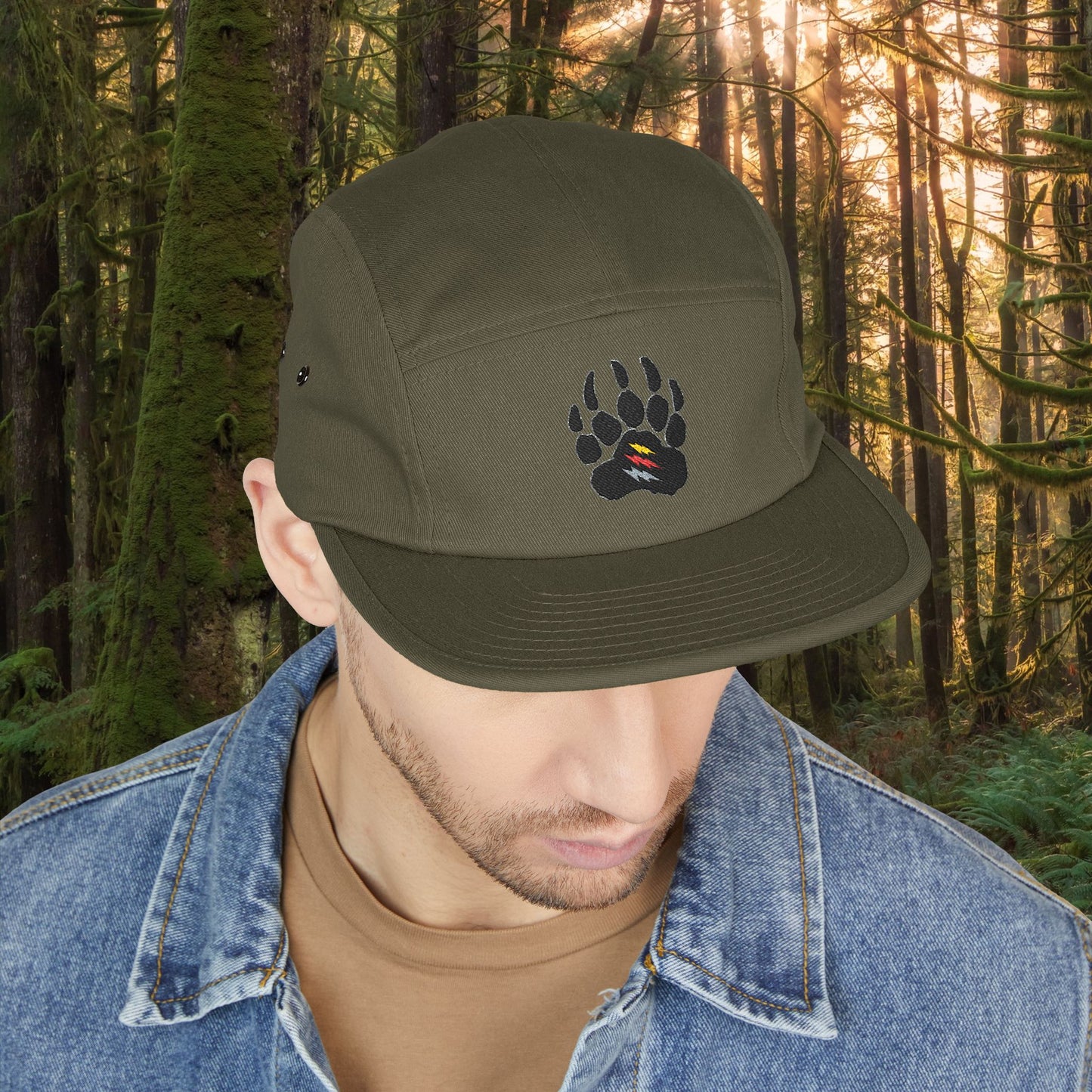 Pineland Bear Claw - 5 Panel Cap